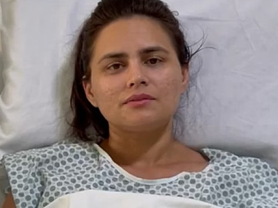 Mulher atingida por carro de luxo na Alameda Rio Negro recebe alta