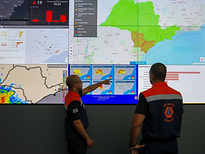 Defesa Civil de SP mantém gabinete de crise por calor extremo e risco elevado de incêndios