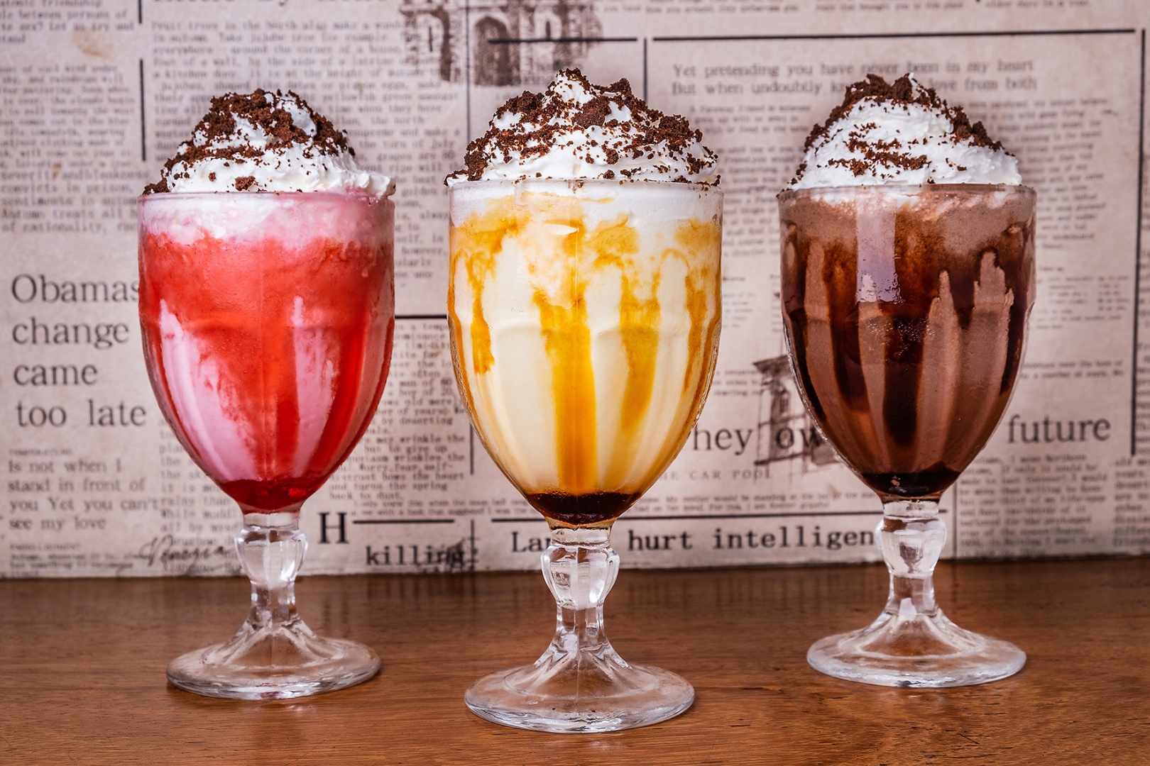 No Dia do Sorvete Menca Burger comemora com Milk Shake em dobro