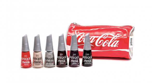 Risqué lança coleção de esmaltes em parceria com a Coca-Cola