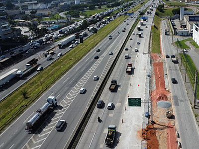 CCR ViaOeste faz remanejamento do ponto de ônibus no km 21 da Rodovia Castello Branco