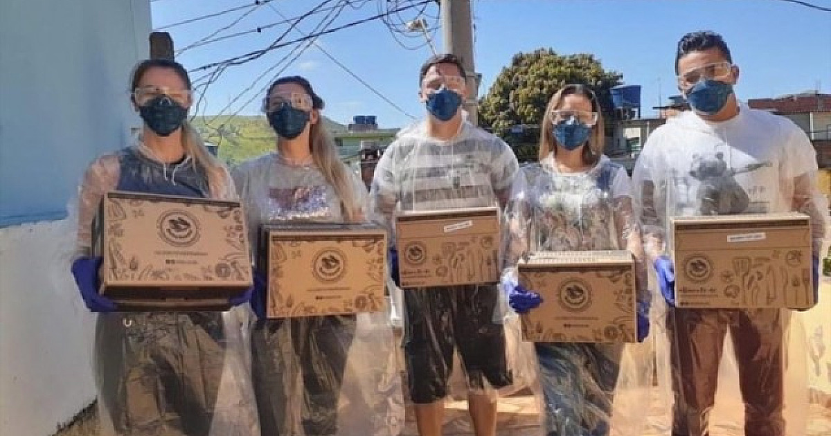 Projeto de moradores de Alphaville arrecada doações para famílias