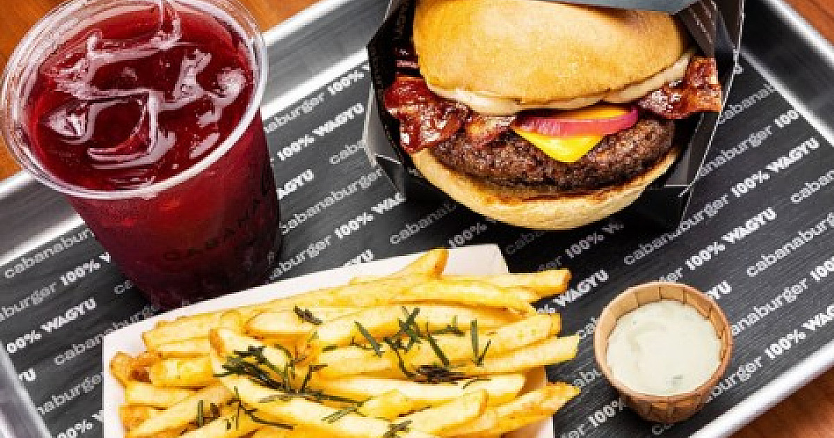 Cabana Burger lança hambúrguer de Wagyu