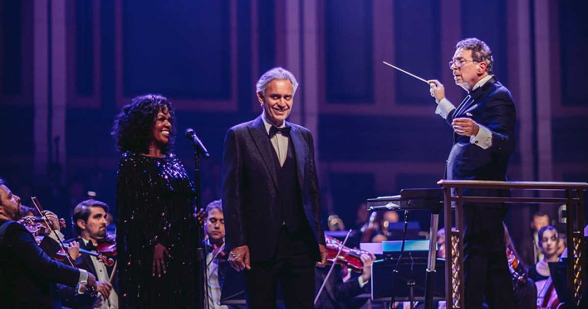 Bocelli se apresenta na Arena Pacaembu em novembro