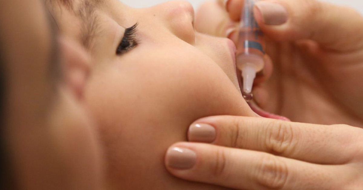 Municípios realizam Dia D de vacinação contra poliomielite no sábado (8)