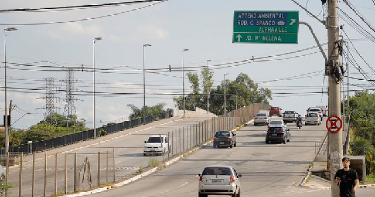 Prefeitura de Barueri inicia reparos no Viaduto Juvenal Antônio de Moraes