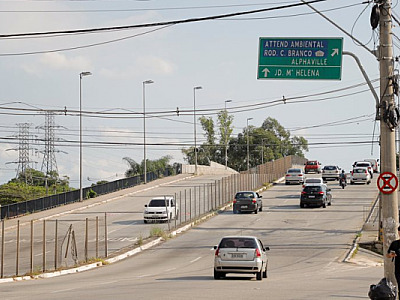 Prefeitura de Barueri inicia reparos no Viaduto Juvenal Antônio de Moraes