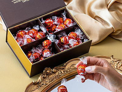 Dia das Mães: Lindt aposta em caixa porta-joias recheada com as clássicas trufas Lindor