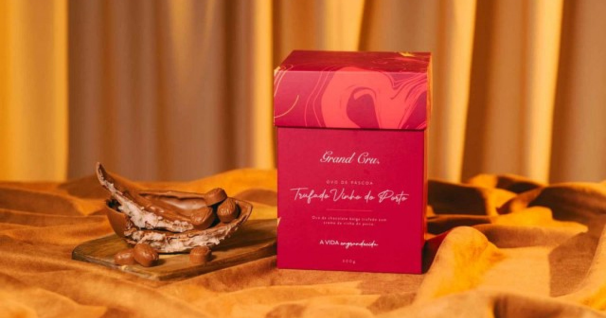 Grand Cru anuncia ovo de chocolate com vinho para a Páscoa 2023