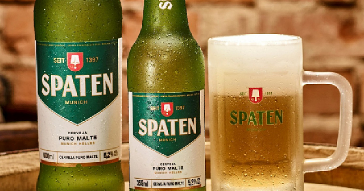 Tradicional rótulo da Oktoberfest, cerveja Spaten chega ao Brasil
