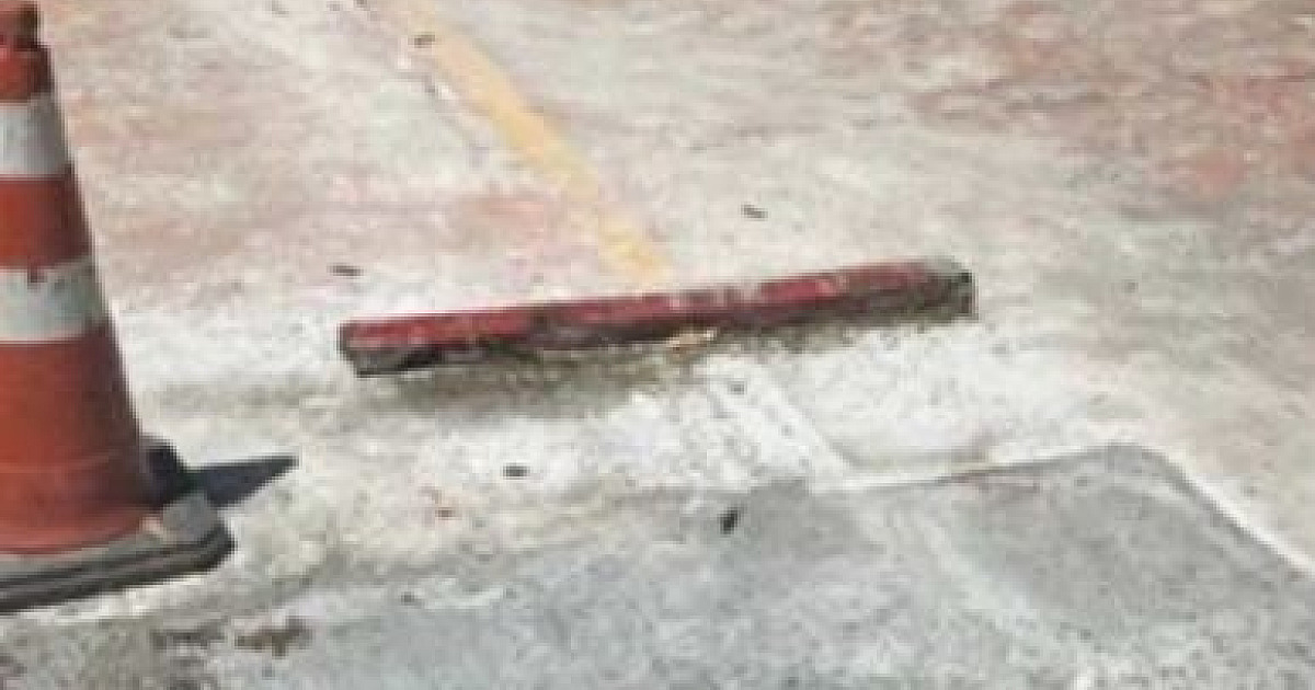 Prefeitura de Santana de Parnaíba fecha buracos em área demarcada para prática de esportes na Via Pa