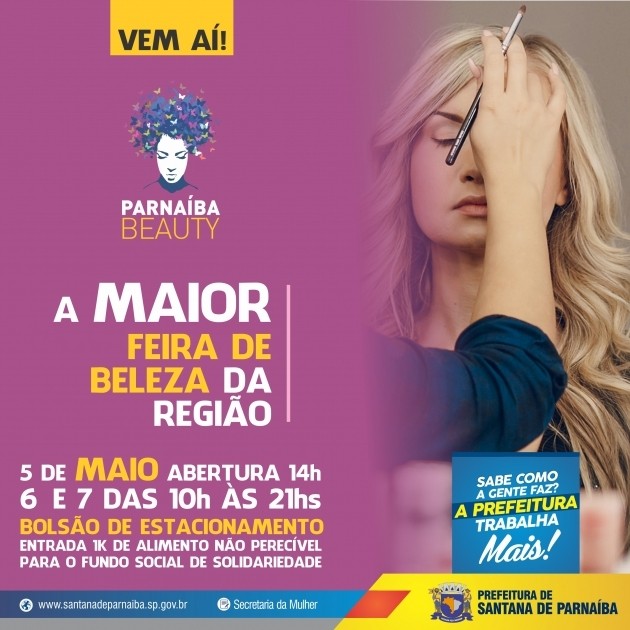 Santana de Parnaíba promove a maior Feira de Beleza da Região: Parnaíba Beauty