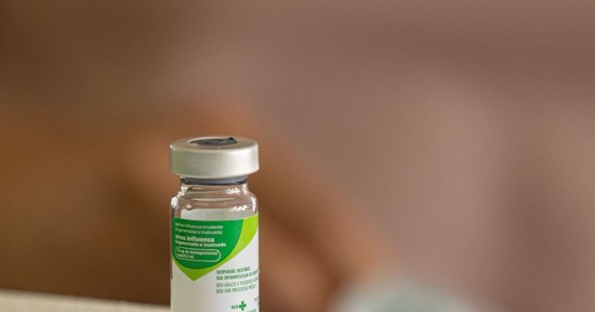 Ministério da Saúde amplia vacinação contra gripe para pessoas acima de seis meses