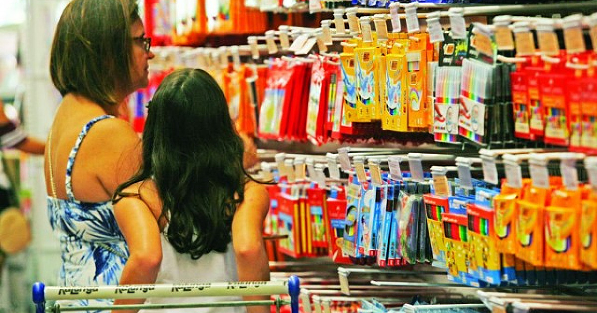 Preço do material escolar varia mais de 110% em Alphaville