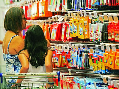 Preço do material escolar varia mais de 110% em Alphaville