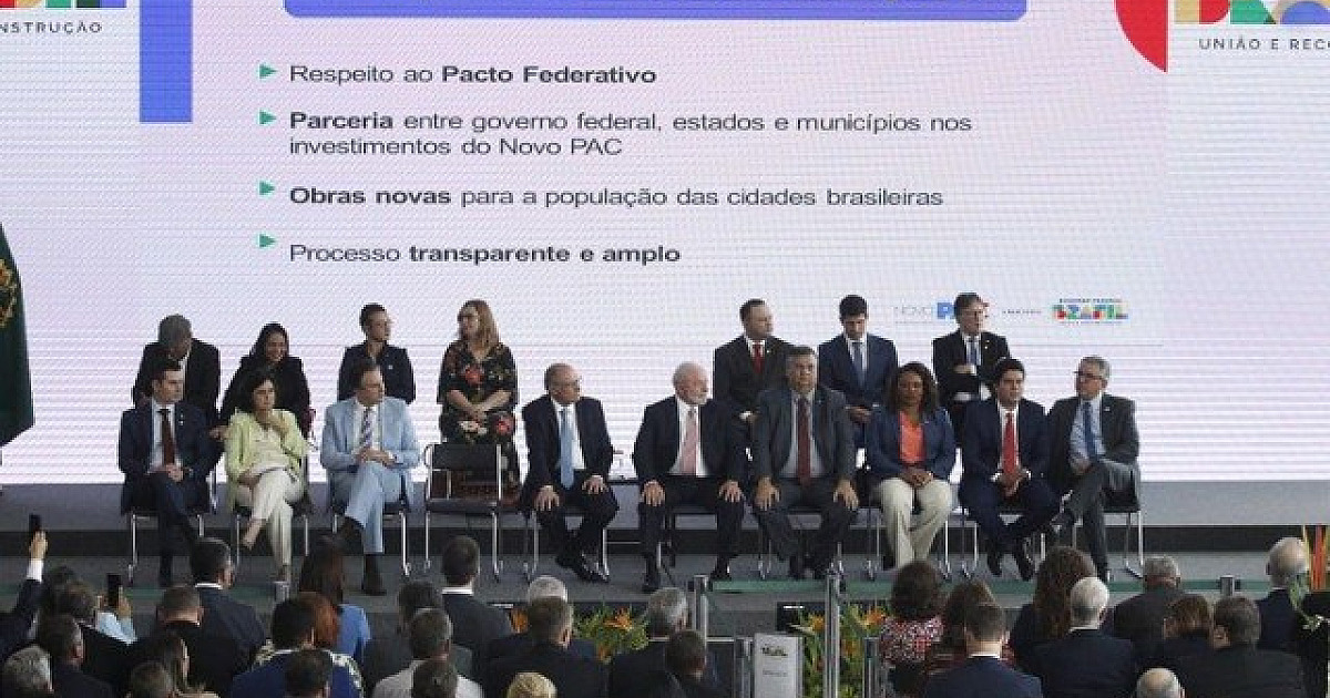 Governo federal lança nova fase do PAC para projeto de prefeituras