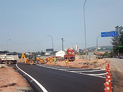 Novo acesso na Al. Xingu à rodovia Castello Branco será liberado nesta quarta-feira (25)