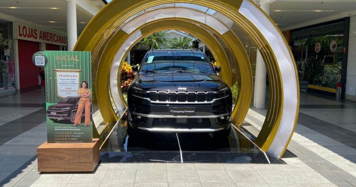 Para o Natal, Shopping Tamboré vai sortear um Jeep Commander 0km