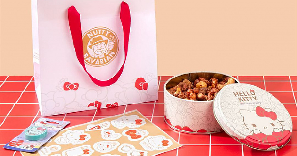 Nutty Bavarian aposta em itens exclusivos de Hello Kitty para o Dia das Mães