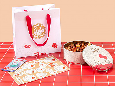 Nutty Bavarian aposta em itens exclusivos de Hello Kitty para o Dia das Mães