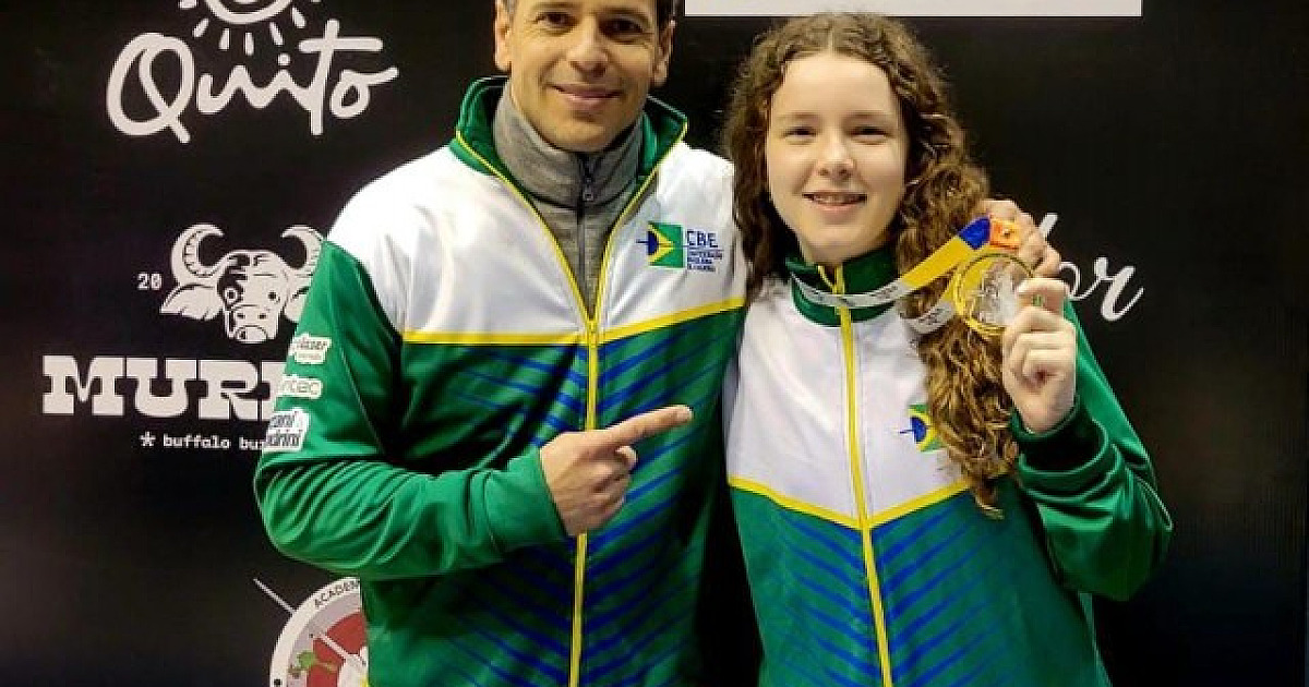 Moradora de Alphaville é campeã Sul-Americana de esgrima na categoria espada sub 13