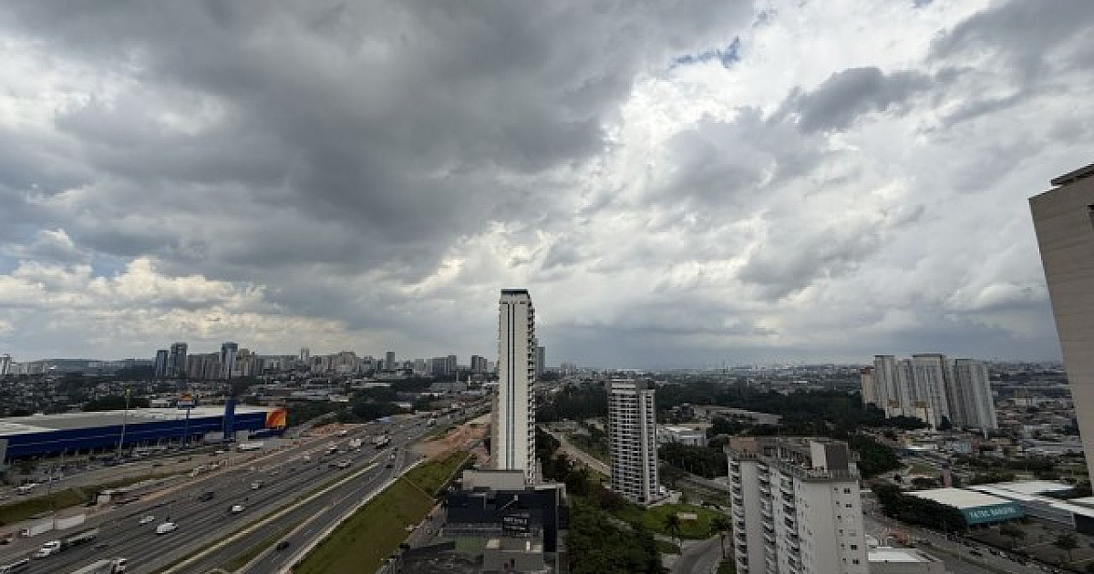 Pancadas de chuva podem atingir a região nesta terça-feira (7)