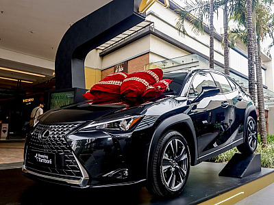 Shopping Tamboré lança campanha de Natal com sorteio de SUV híbrido Lexus e panettone premium da Lin