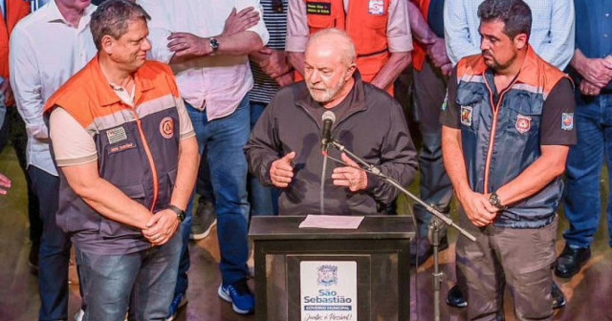 Cioeste elogia atuação de Tarcísio e Lula em tragédia no litoral