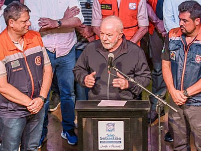 Cioeste elogia atuação de Tarcísio e Lula em tragédia no litoral