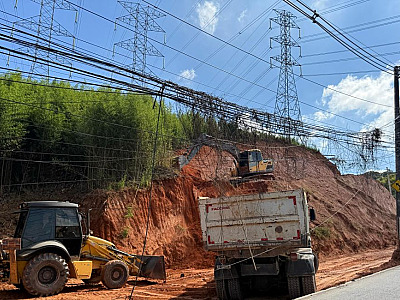 Presença de rochas adia entrega da ampliação da Av. Yojiro Takaoka