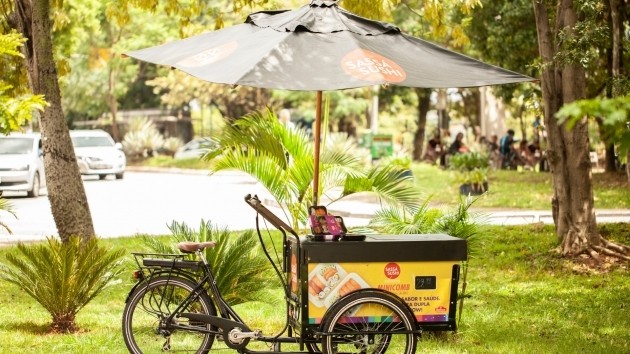 SASSÁ SUSHI inaugura serviço de food bike