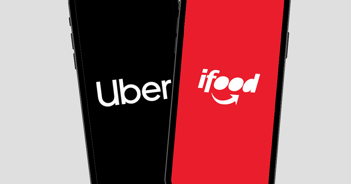 Uber e Ifood iniciam integração de serviços e lançam assinatura conjunta