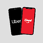 Uber e Ifood iniciam integração de serviços e lançam assinatura conjunta