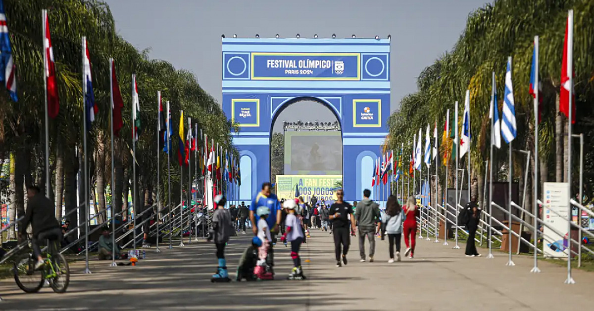 São Paulo inaugura mini Champs-Élysées para celebrar Olimpíadas de Paris 2024
