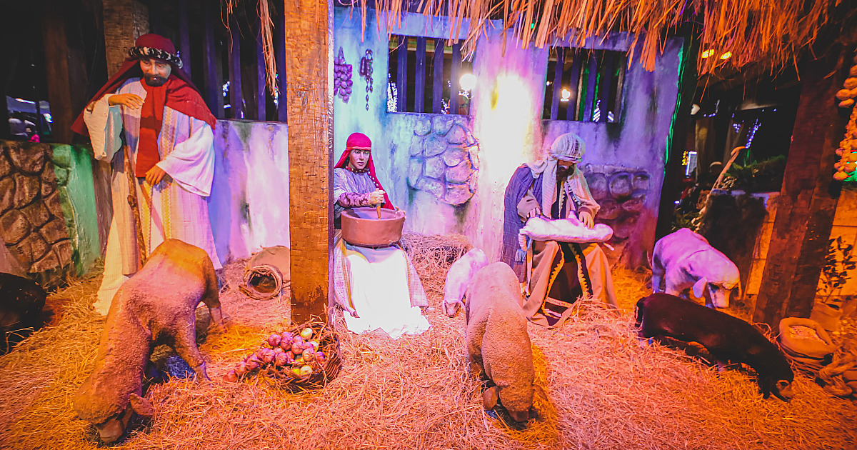 Santana de Parnaíba inaugura presépio articulado gigante