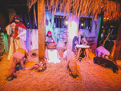 Santana de Parnaíba inaugura presépio articulado gigante