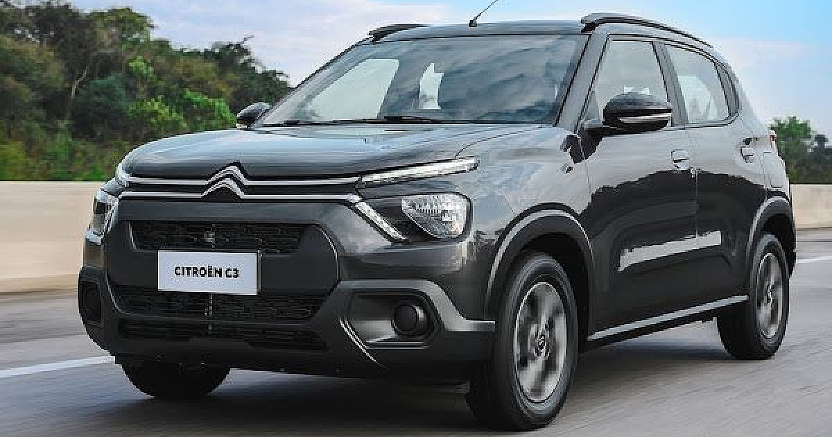Novo Citroën C3 Live Pack 1.6 estreia como o carro automático mais acessível do Brasil