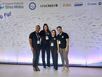 Alunos de medicina da UNIP Alphaville conquistam o 2º lugar no Desafio Acadêmico do Congresso Paulis