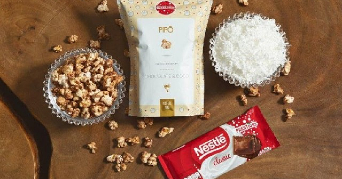 Pipó Gourmet fecha parceria com Nestlé e lança sabores exclusivos