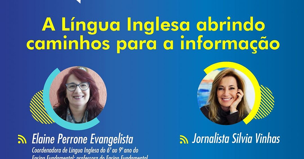 Objetivo exibe entrevista “A Língua Inglesa abrindo caminhos para a informação”