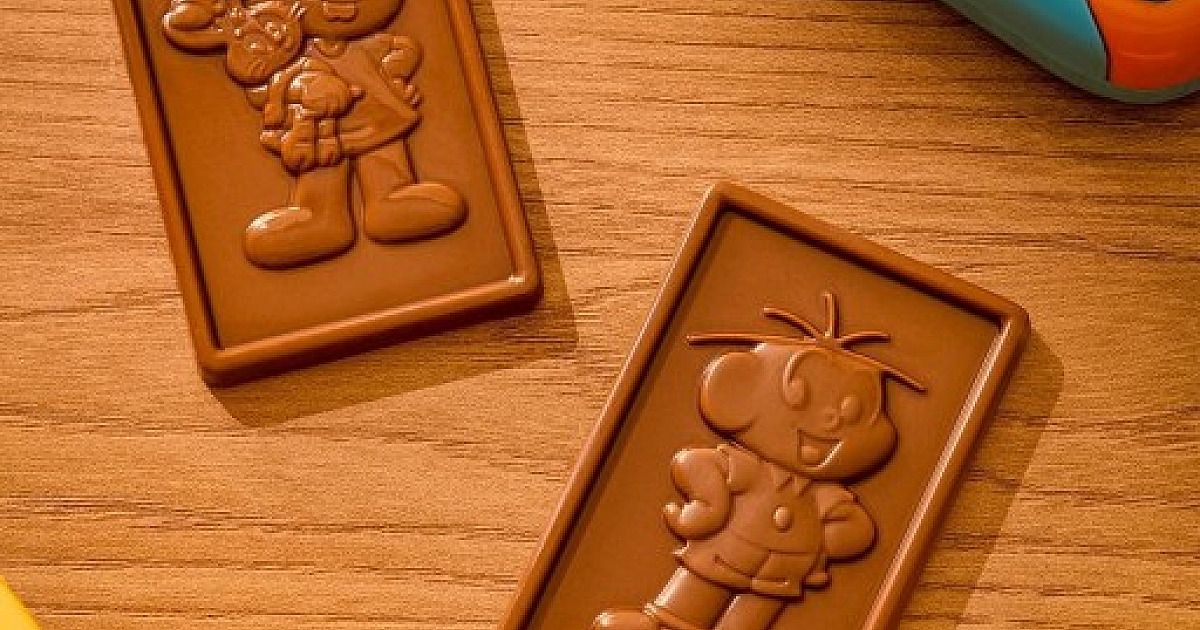 Brasil Cacau traz de volta nostálgico chocolate da Turma da Mônica