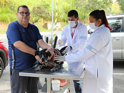 Barueri realiza agendamento para vacinação antirrábica até sexta-feira (1/7)