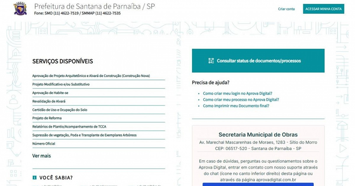 “SUA Parnaíba” possibilita solicitações de serviços à Secretaria de
Meio Ambiente