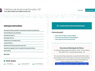“SUA Parnaíba” possibilita solicitações de serviços à Secretaria de
Meio Ambiente