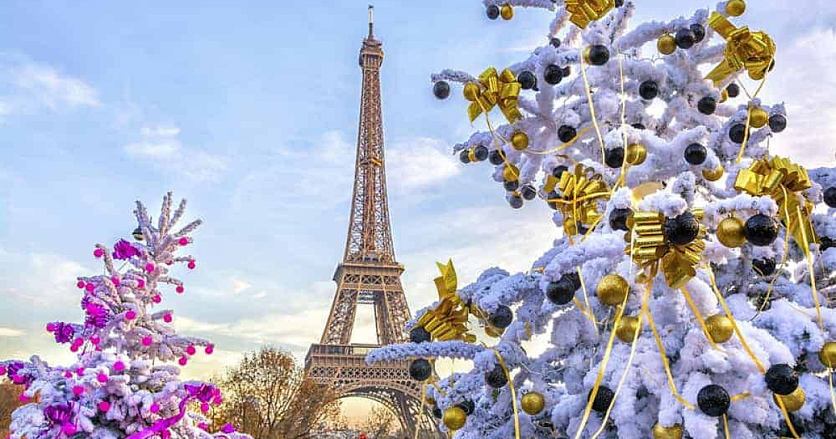Paris promove Natal virtual para viajar sem sair de casa