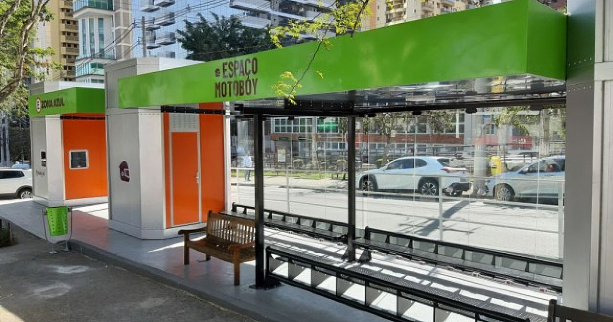 Novo Espaço Motoboy é inaugurado na Al. Madeira