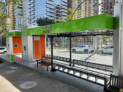 Novo Espaço Motoboy é inaugurado na Al. Madeira