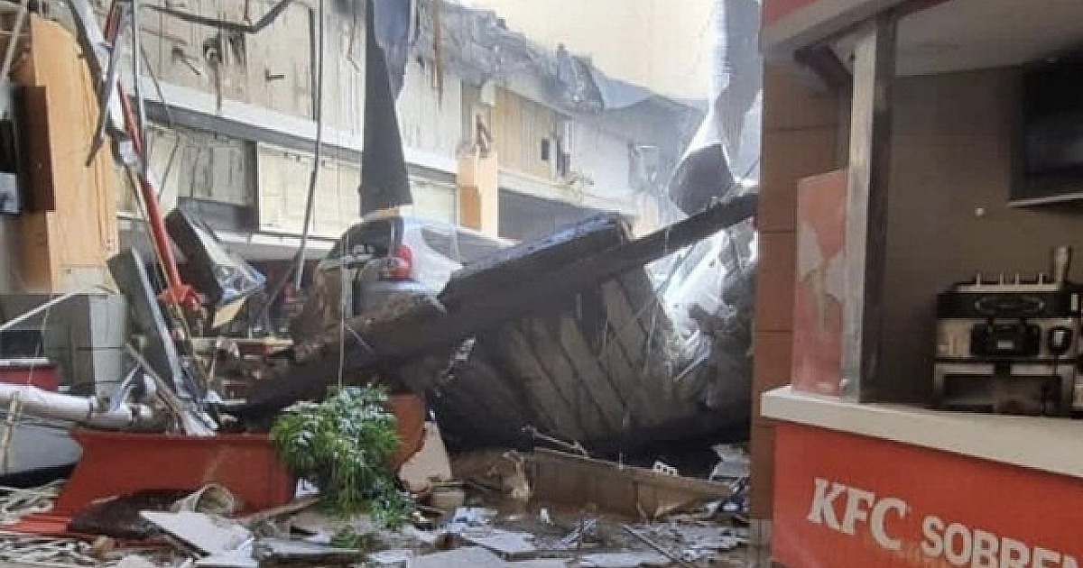 Laudo aponta que desabamento do teto de shopping em Osasco foi causado por um rompimento de parafuso