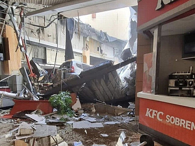 Laudo aponta que desabamento do teto de shopping em Osasco foi causado por um rompimento de parafuso