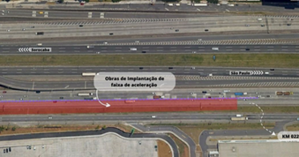 CCR ViaOeste fará bloqueio da faixa da direita e acostamento da rodovia Castello Branco em Barueri